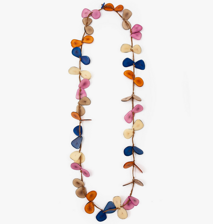 Organic Tagua Slice Necklace - Essential Elements Chicago