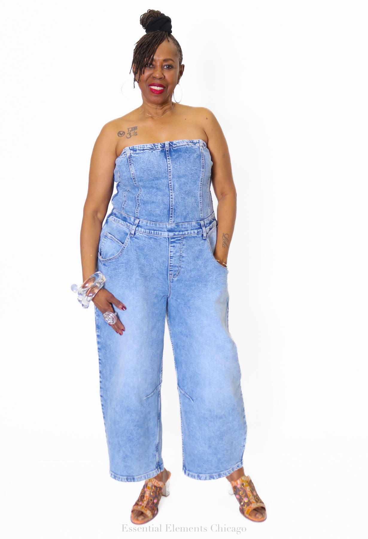 Overall Of It Jumpsuit - Essential Elements Chicago