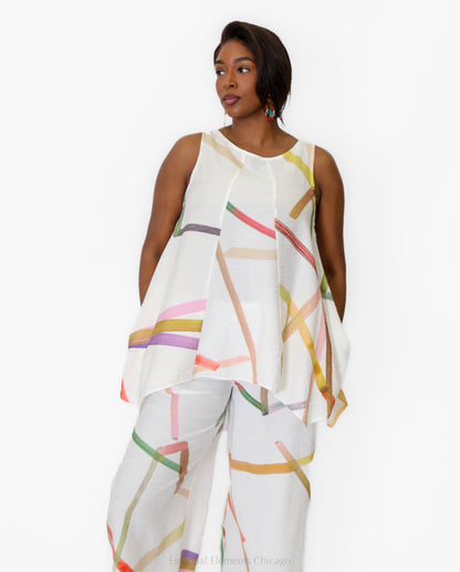 Ozai N Ku Brushstroke Tank - Essential Elements Chicago