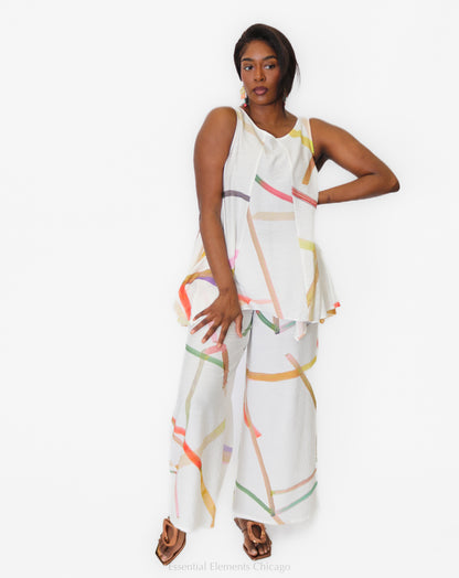 Ozai N Ku Brushstroke Tank - Essential Elements Chicago