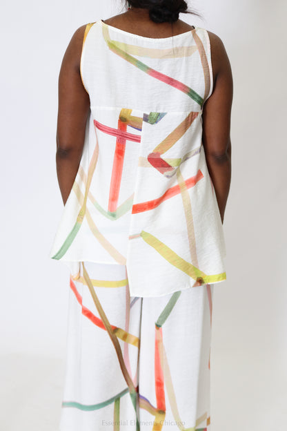 Ozai N Ku Brushstroke Tank - Essential Elements Chicago
