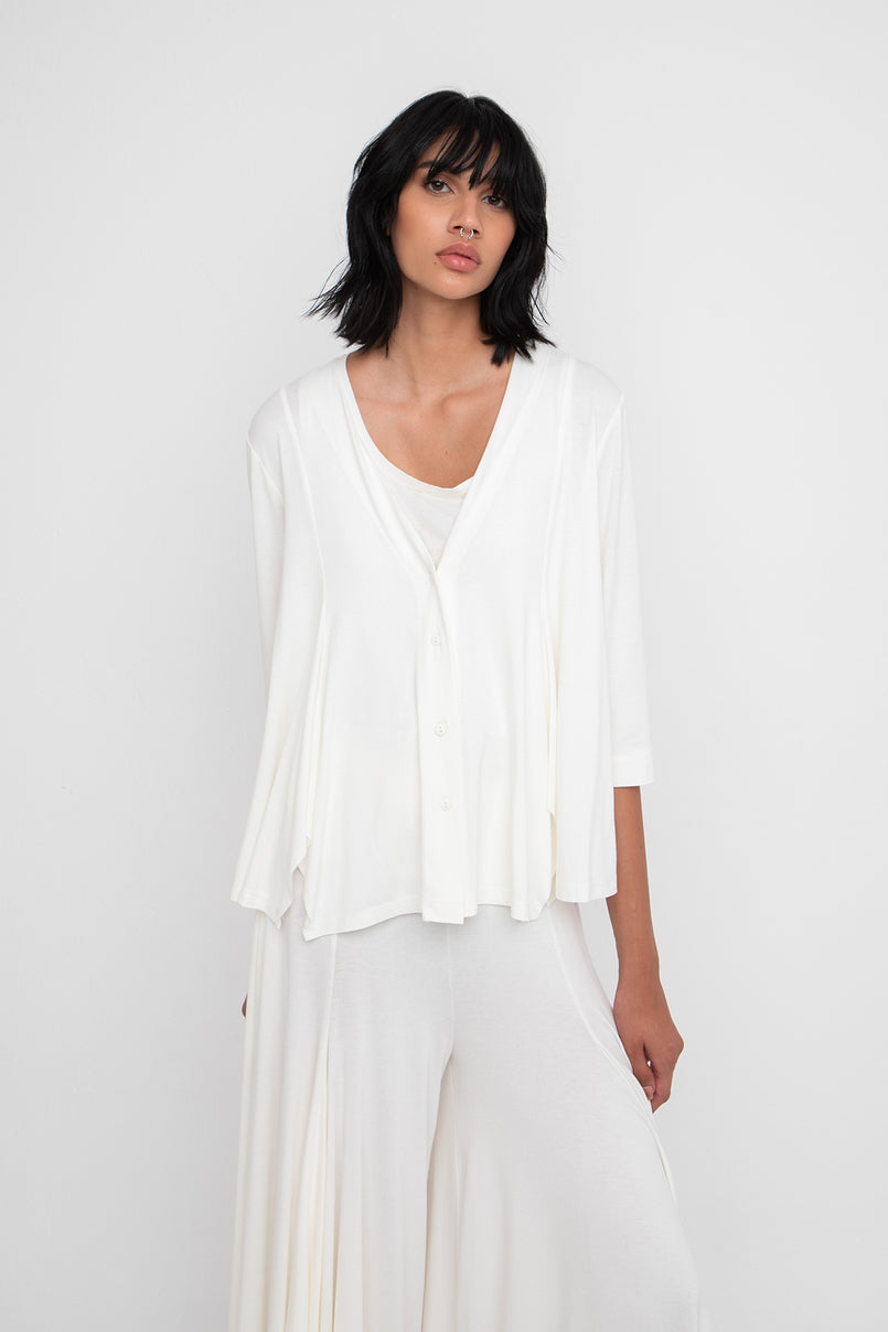 Ozai N Ku Cardigan Top - Essential Elements Chicago