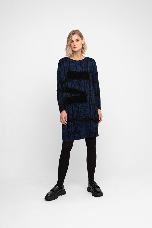 Ozai N Ku Fur Panel Dress - Essential Elements Chicago