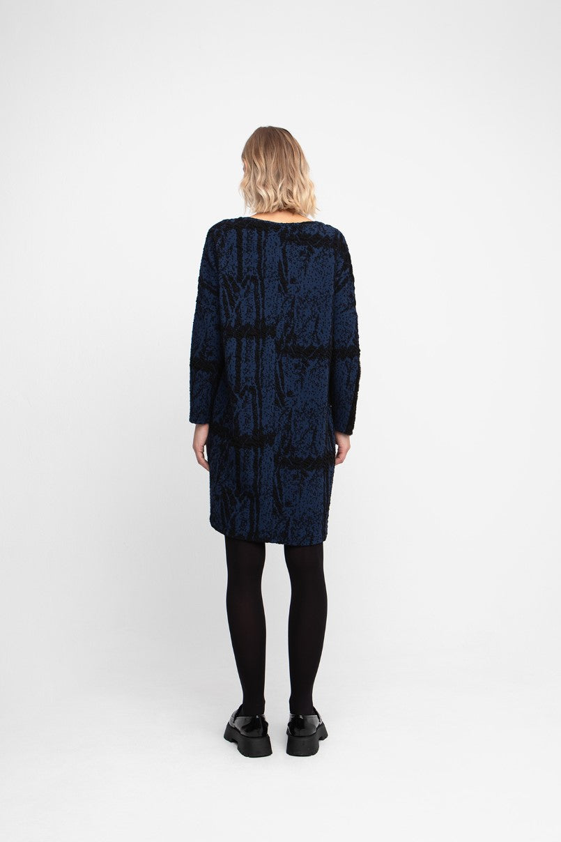 Ozai N Ku Fur Panel Dress - Essential Elements Chicago