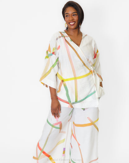 Ozai N Ku Wrap Top - Essential Elements Chicago