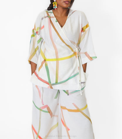 Ozai N Ku Wrap Top - Essential Elements Chicago