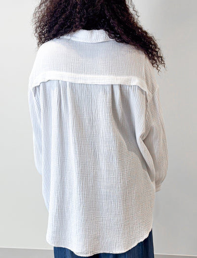 Palm Paradise Oversized Shirt - Essential Elements Chicago