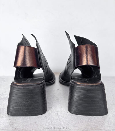 Papucei Besiana Sandal, Black - Essential Elements Chicago