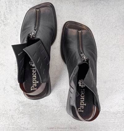 Papucei Besiana Sandal, Black - Essential Elements Chicago