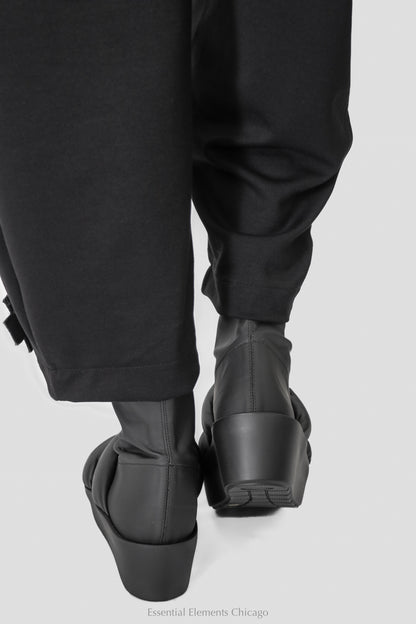 Papucei Coconut Boots - Black - Essential Elements Chicago