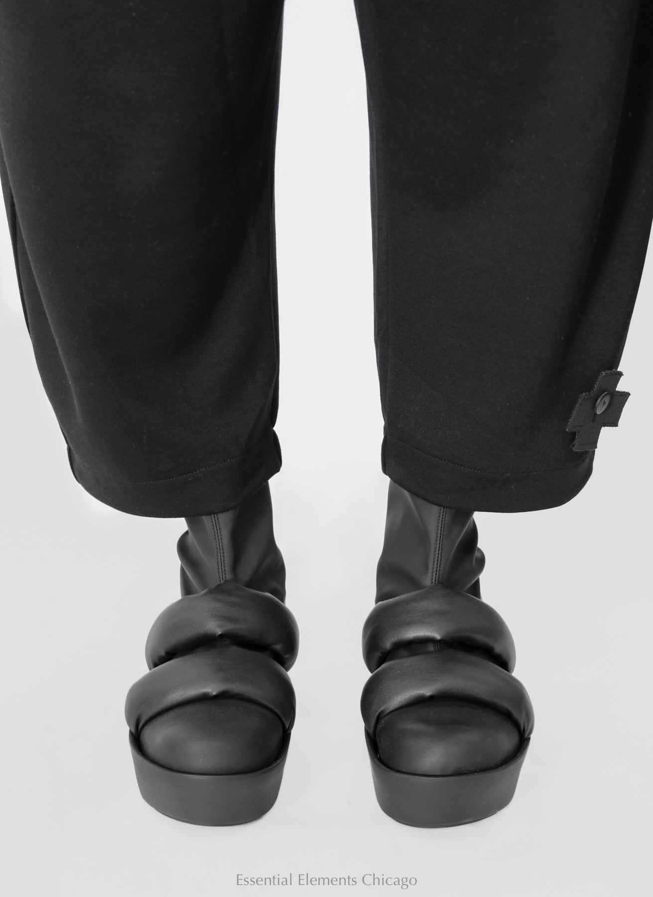 Papucei Coconut Boots - Black - Essential Elements Chicago