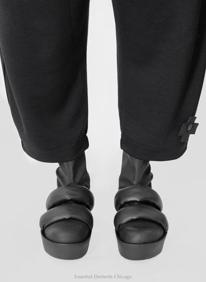 Papucei Coconut Boots - Black - Essential Elements Chicago