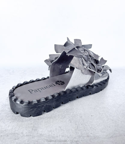 Papucei Ember Slide, Grey - Essential Elements Chicago