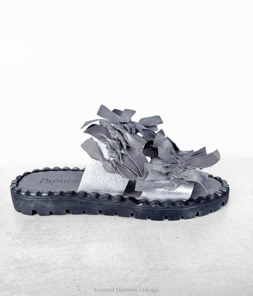Papucei Ember Slide, Grey - Essential Elements Chicago