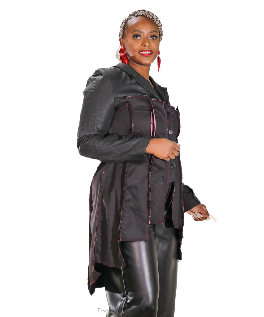 Papucei J. Fig Leather Jacket