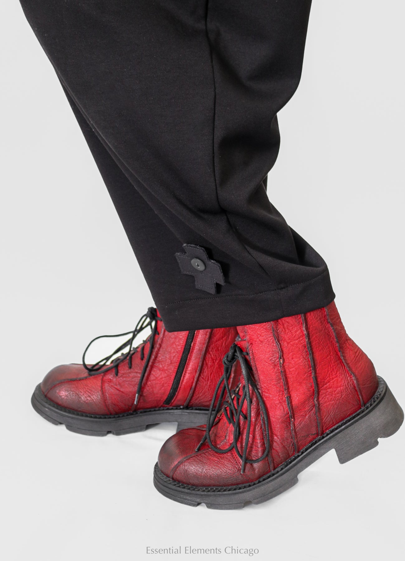 Papucei Seturry Boots - Red - Essential Elements Chicago