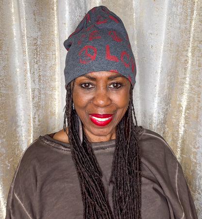 Peace Love Beanie - Essential Elements Chicago