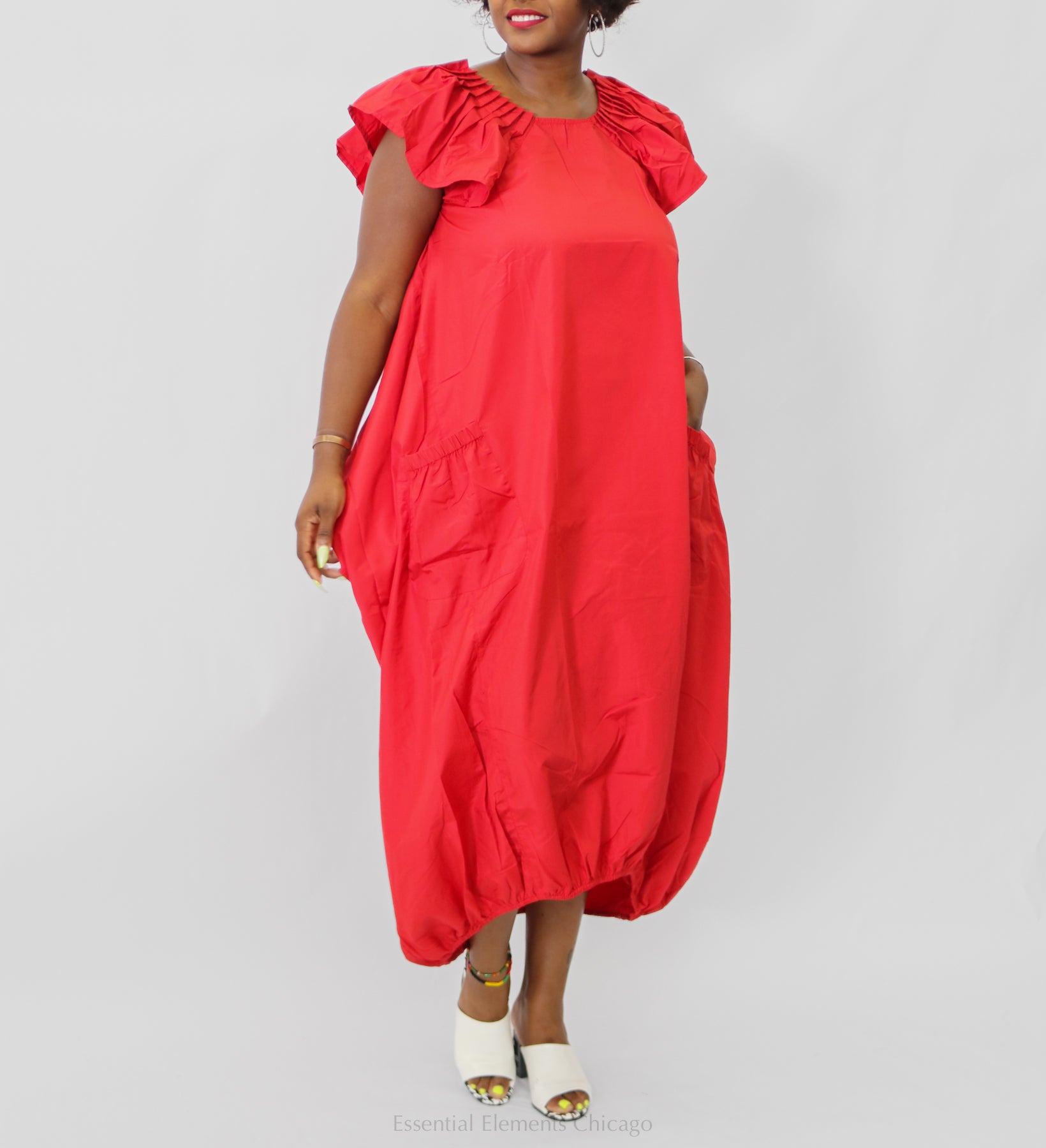 Petal Drop Dress - Essential Elements Chicago