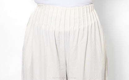 Pleated Wide Leg Pants - Essential Elements Chicago