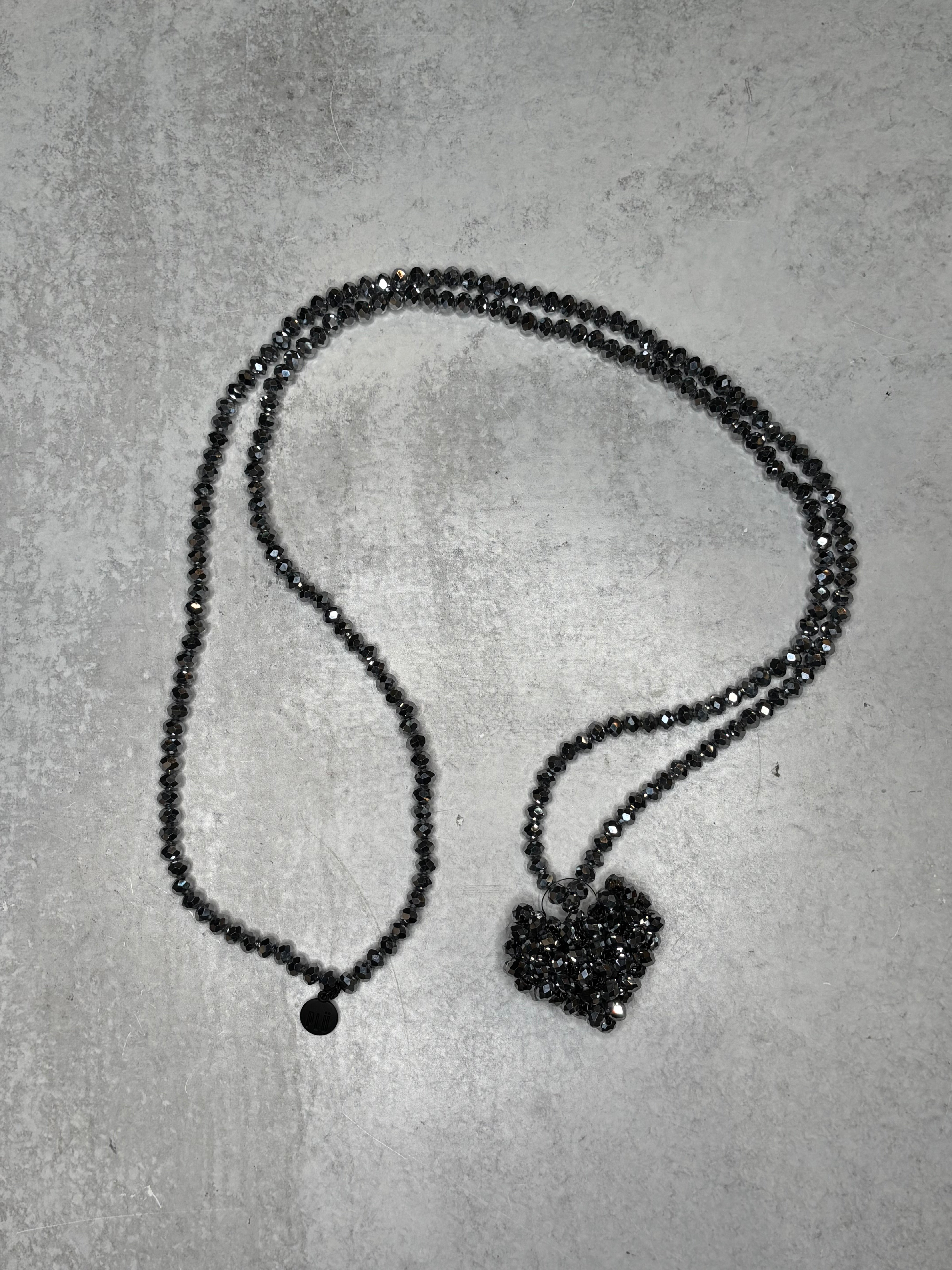 Plus A Cross Heart Long Necklace - Essential Elements Chicago