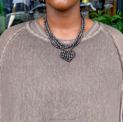 Pluslavie A Heart Chain Necklace - Essential Elements Chicago