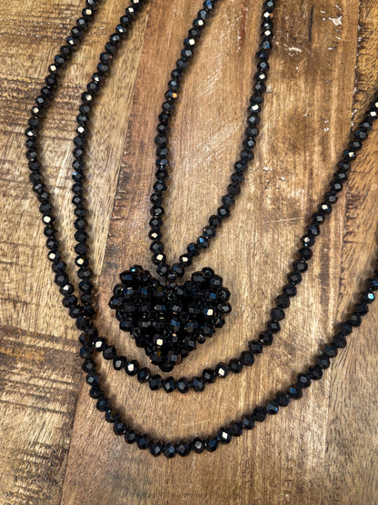 Pluslavie Across Heart-X-Long, Chocolate - Essential Elements Chicago
