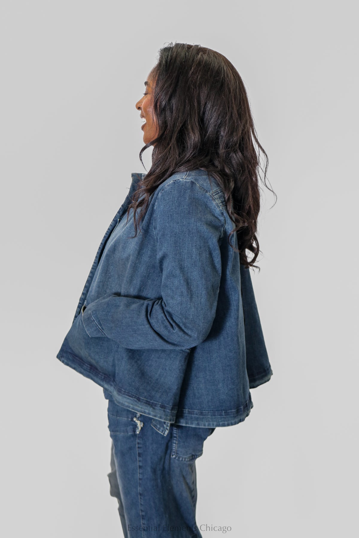 Pluslavie Homey Denim Jacket - Essential Elements Chicago