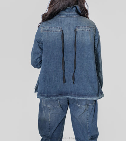 Pluslavie Homey Denim Jacket - Essential Elements Chicago
