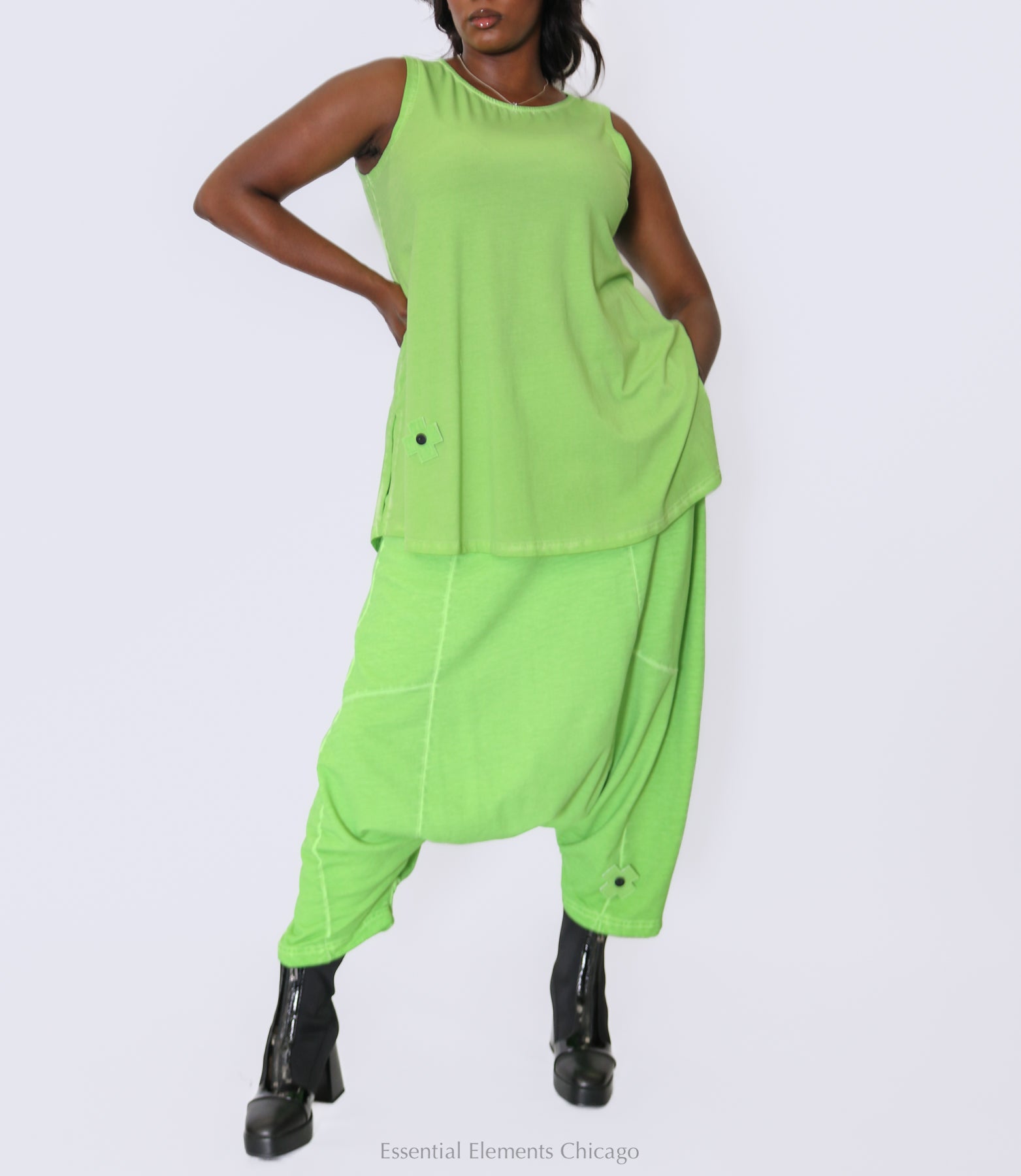 Pluslavie Lounge Pant - Pistachio - Essential Elements Chicago