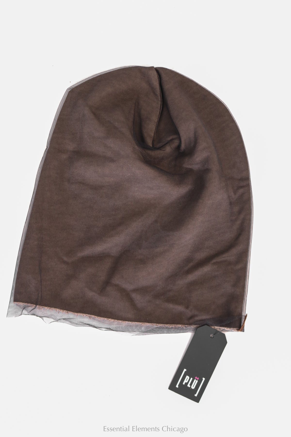 Pluslavie Mesh Beanie, Chocolate - Essential Elements Chicago
