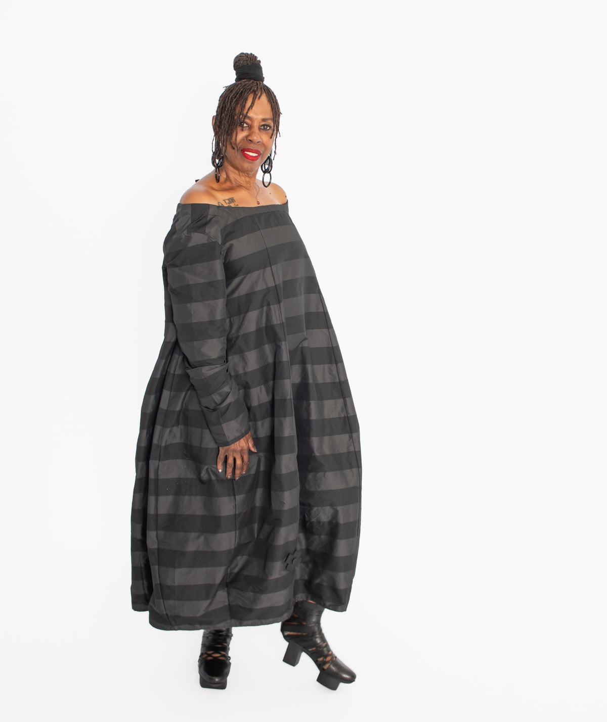 Plüslavie New T Dress, Wide Stripe - Essential Elements Chicago