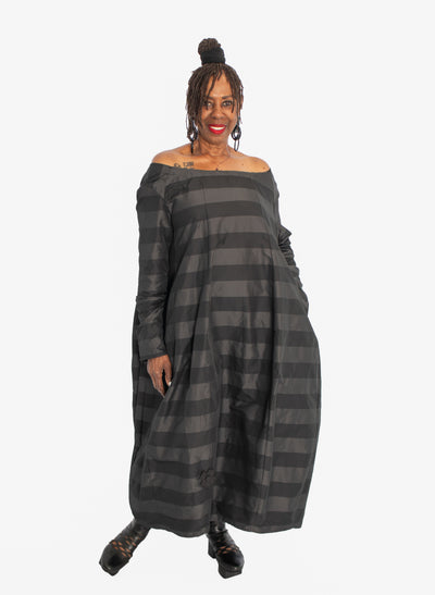 Plüslavie New T Dress, Wide Stripe - Essential Elements Chicago