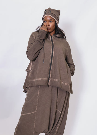 Pluslavie No Cardigan III, Chocolate - Essential Elements Chicago