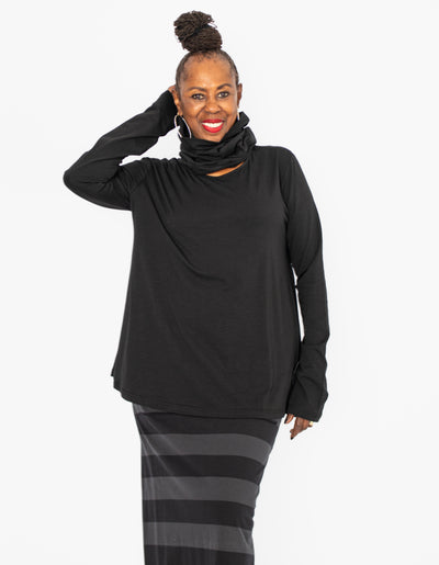 Plüslavie No Turtleneck Shirt, Black