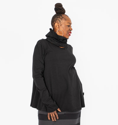 Plüslavie No Turtleneck Shirt, Black