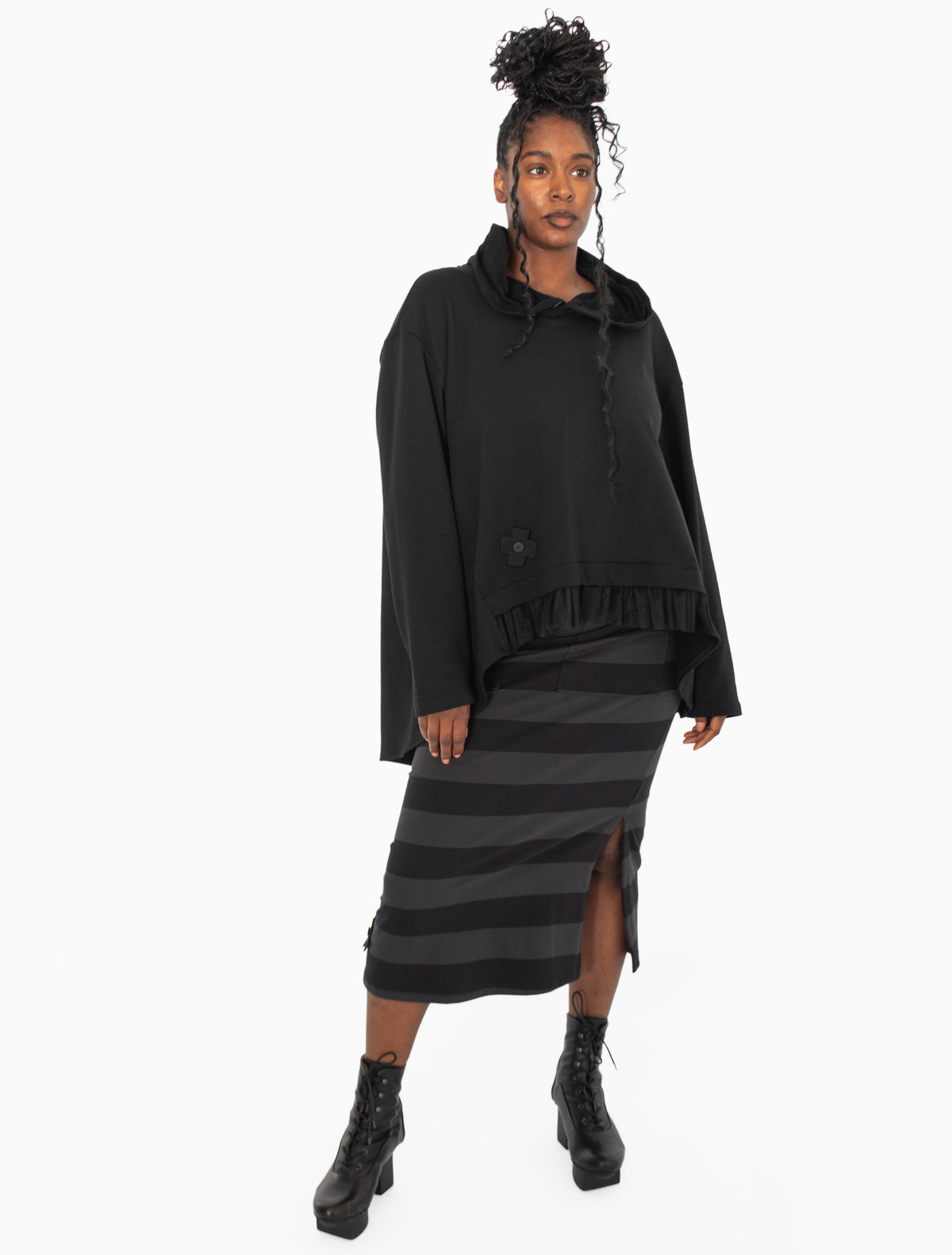 Plüslavie Pencil Skirt III, Wide Stripe - Essential Elements Chicago