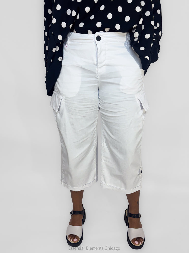 Pluslavie Perfect Pants, White - Essential Elements Chicago
