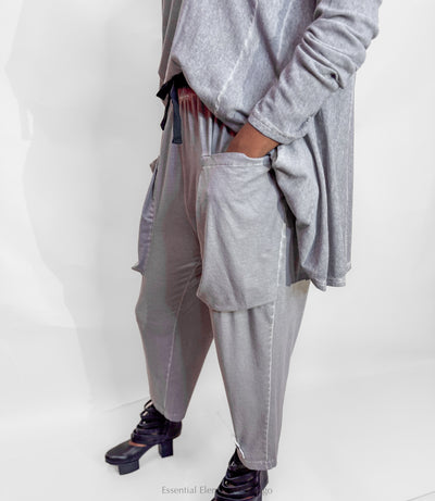 Pluslavie Relax Pant, Cement - Essential Elements Chicago