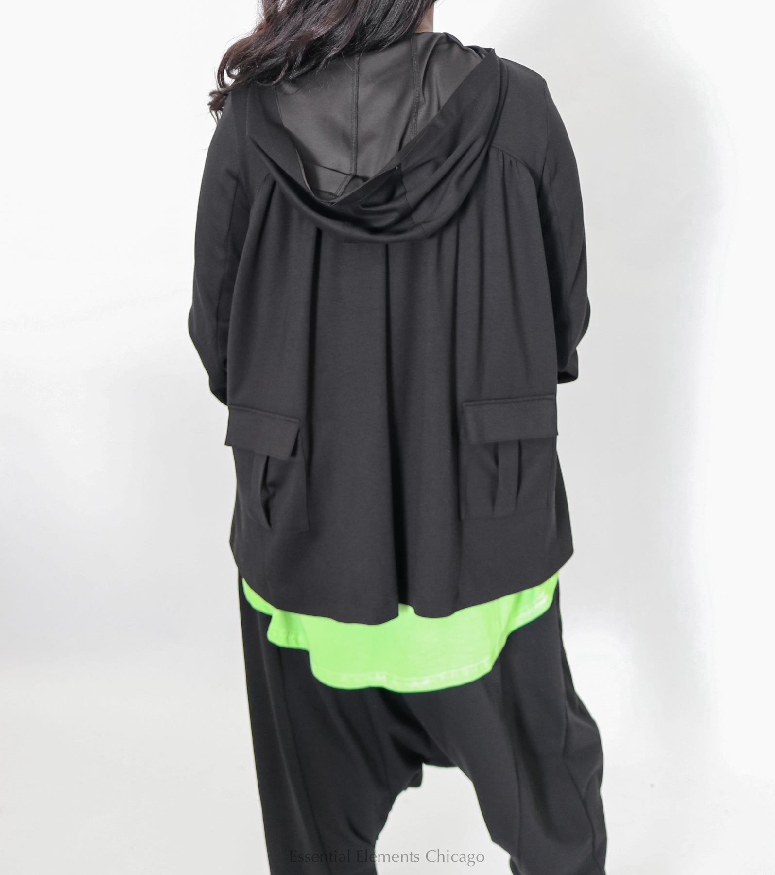 Pluslavie Snuggle Jacket - Black - Essential Elements Chicago