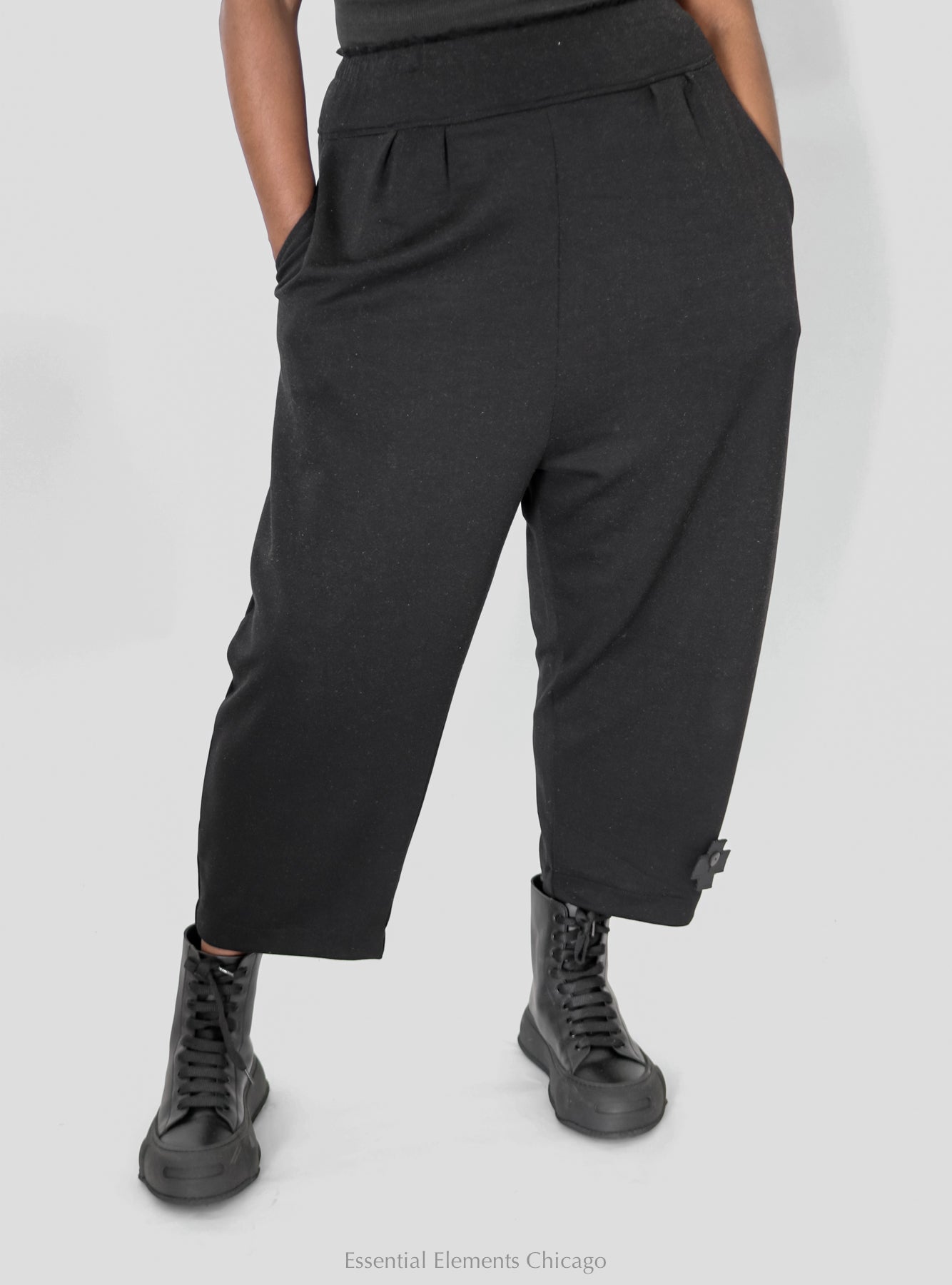 Pluslavie Snuggle Pant - Black - Essential Elements Chicago
