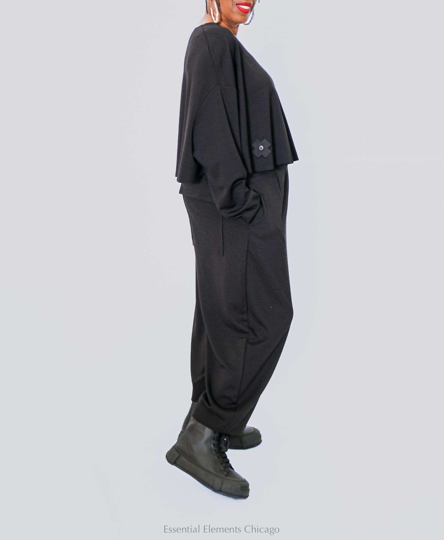 Pluslavie Snuggle Pant - Black - Essential Elements Chicago