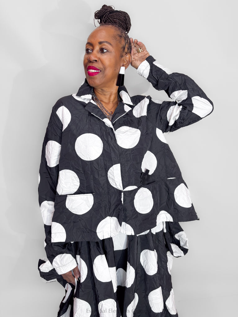 Pluslavie T Homey Jacket, Dots - Essential Elements Chicago