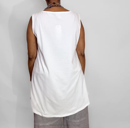 Pluslavie Tank, White - Essential Elements Chicago