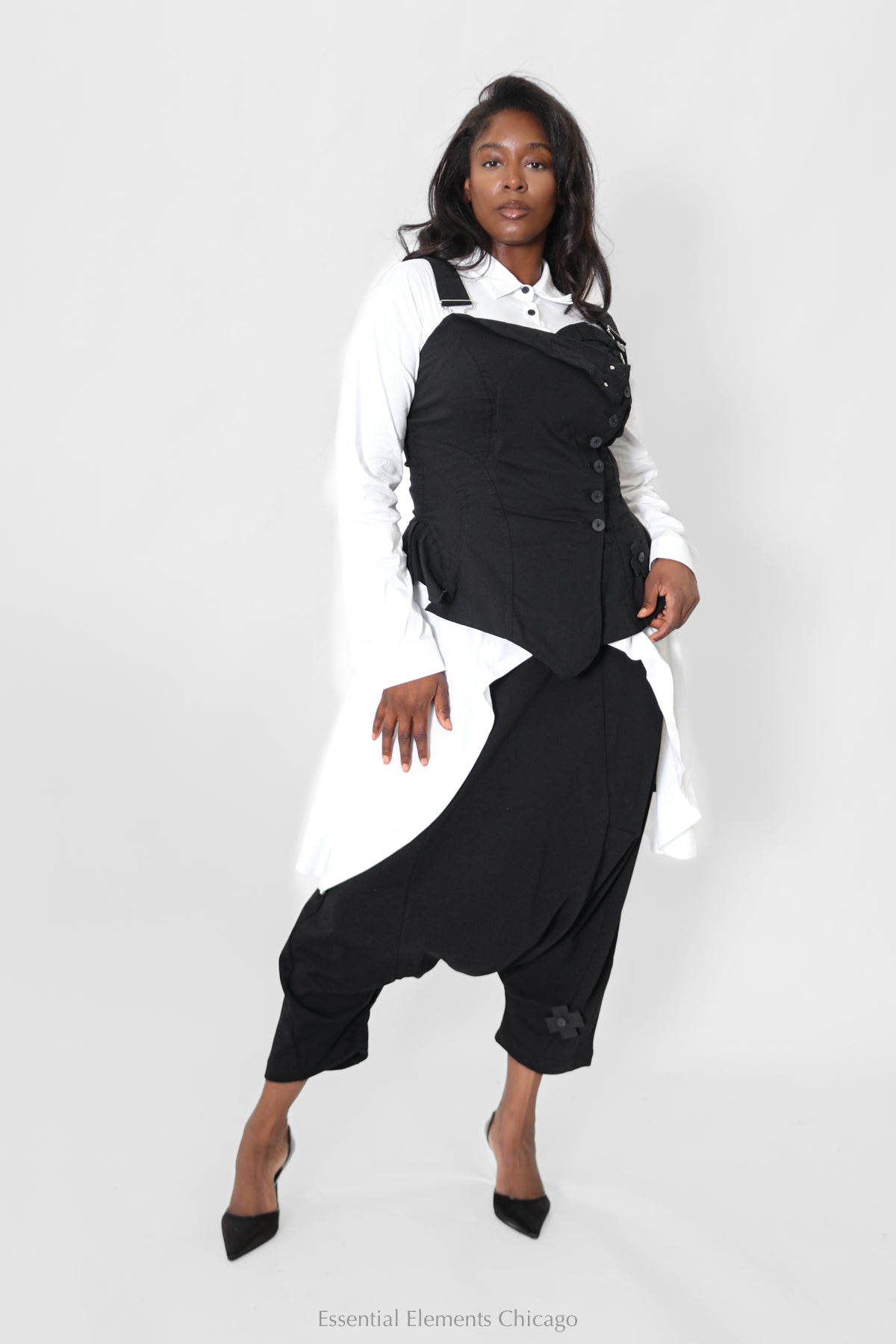 Pluslavie The Attraction Top - Black - Essential Elements Chicago