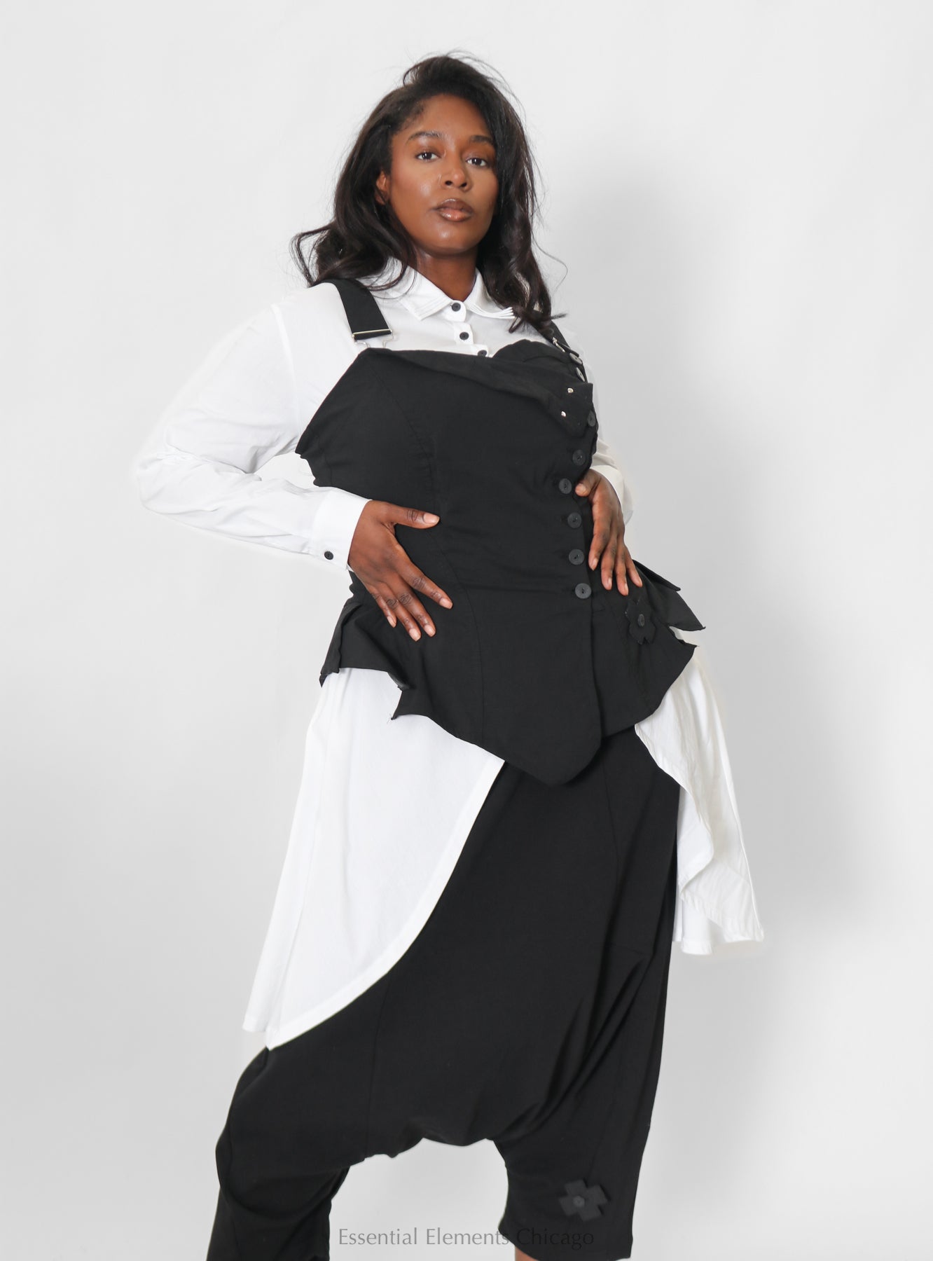 Pluslavie The Attraction Top - Black - Essential Elements Chicago