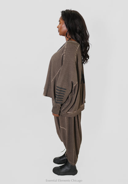 Pluslavie Wide Short Sweater II - Essential Elements Chicago