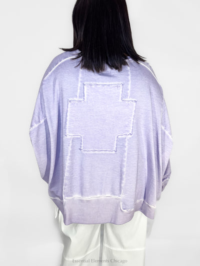 Pluslavie Wide Short Sweatshirt - Essential Elements Chicago