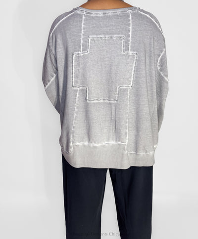 Pluslavie Wide Short Sweatshirt - Essential Elements Chicago