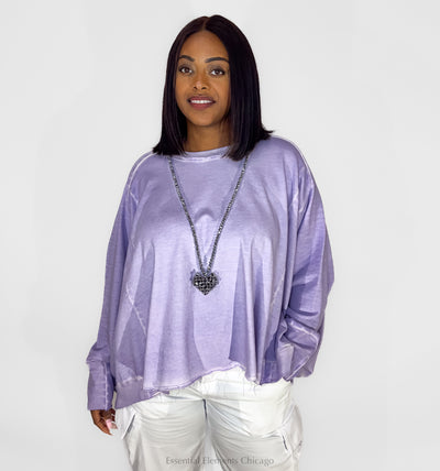 Pluslavie Wide Short Sweatshirt - Essential Elements Chicago