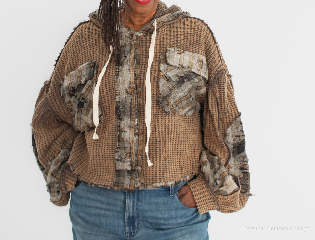 Pol Plaid to Meet You Jacket